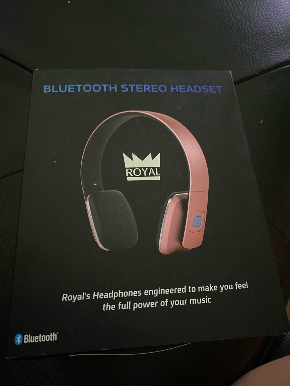 Royal Bluetooth On-Ear Headphones — Rose Pink